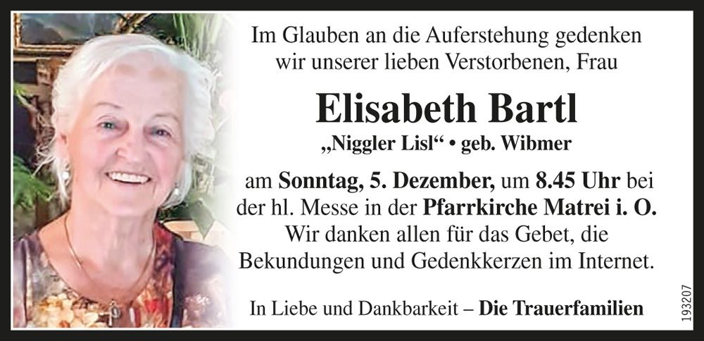 Elisabeth Bartl