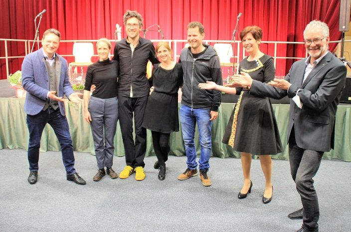 Klackradl spielte in Rennweg.