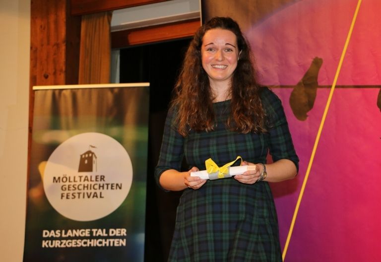 M&ouml;lltalerin beeindruckte mit ihrer Kurzgeschichte
