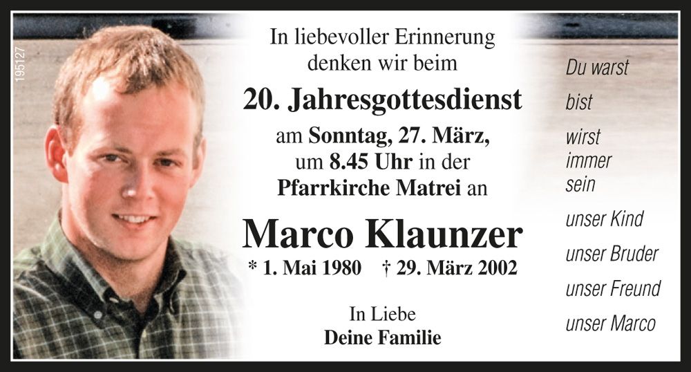 Marco Klaunzer