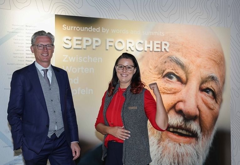Sepp Forcher-Ausstellung unterm Gro&szlig;glockner