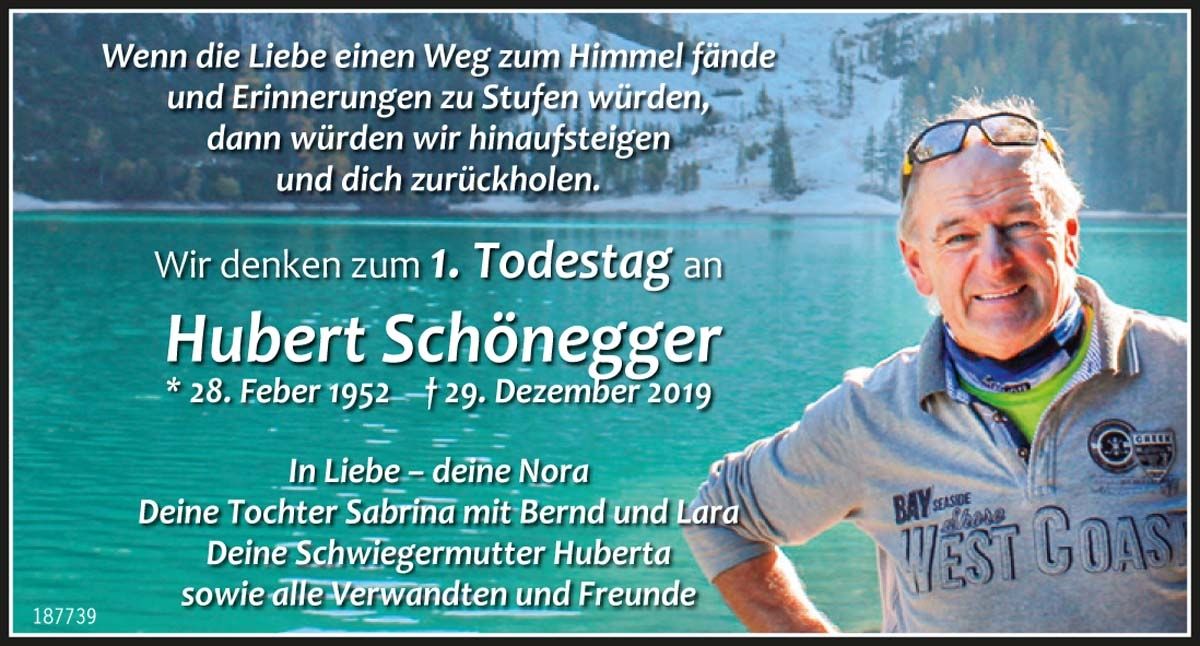 Hubert Sch&ouml;negger