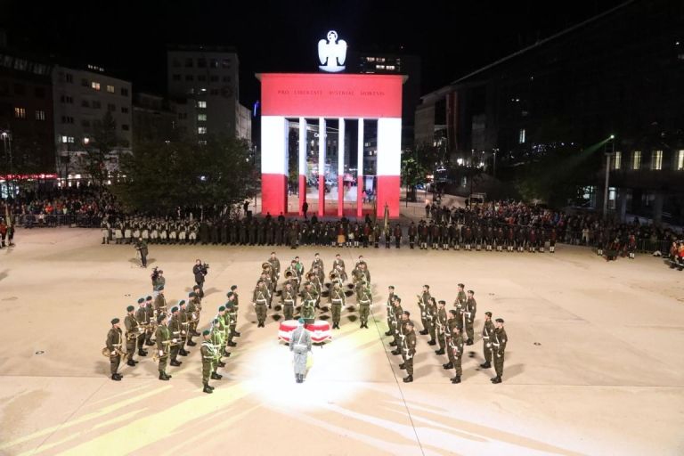 Gro&szlig;er &Ouml;sterreichischer Zapfenstreich in Innsbruck 