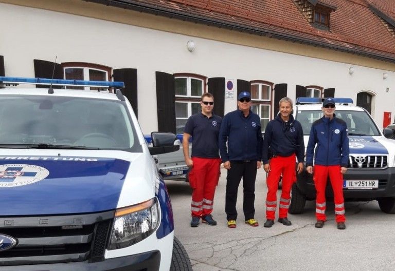 Gro&szlig;&uuml;bung der Wasserrettung in Osttirol