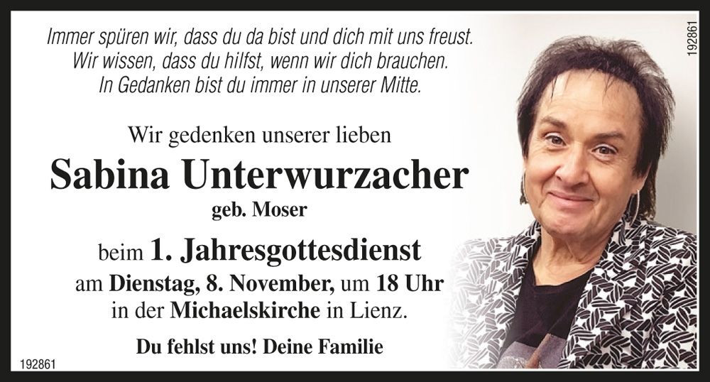 Sabina Unterwurzacher