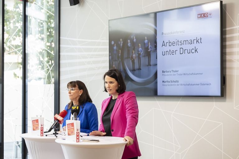 WK Tirol: Arbeitsmarkt unter Druck