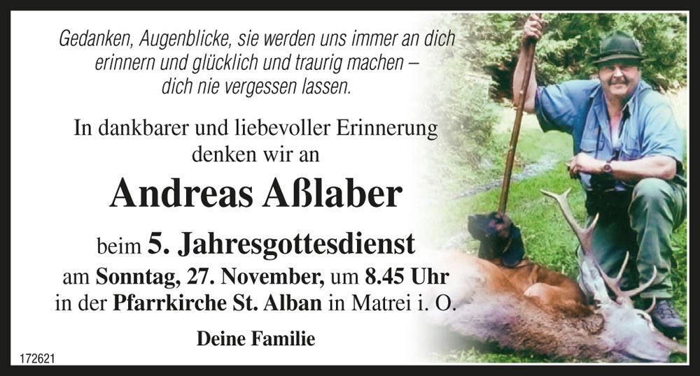 Andreas A&szlig;laber 5
