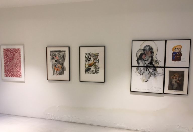 Adventkalenderoriginale in der Kunstwerkstatt