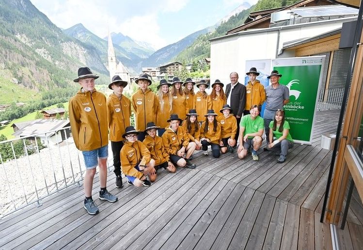 Junior Ranger gehen an die Arbeit