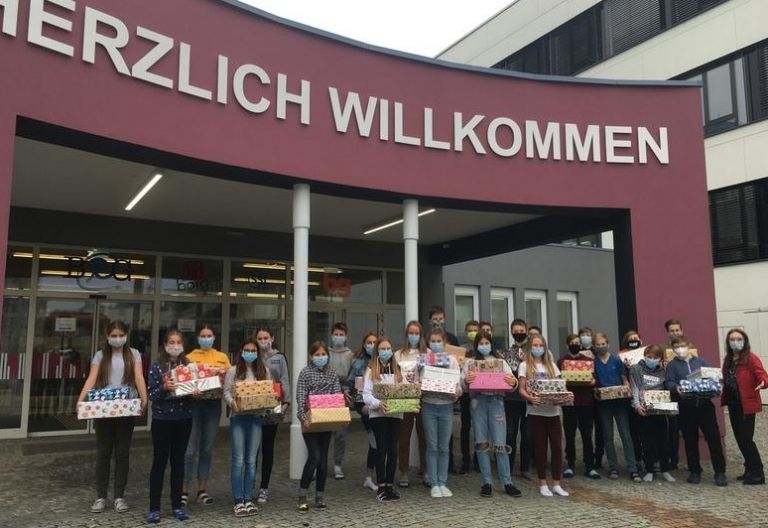 Weihnachten im Schuhkarton