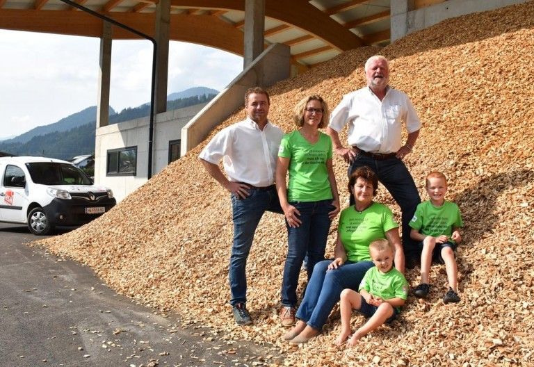 Installationen Steiner erzeugt Strom aus Biomasse