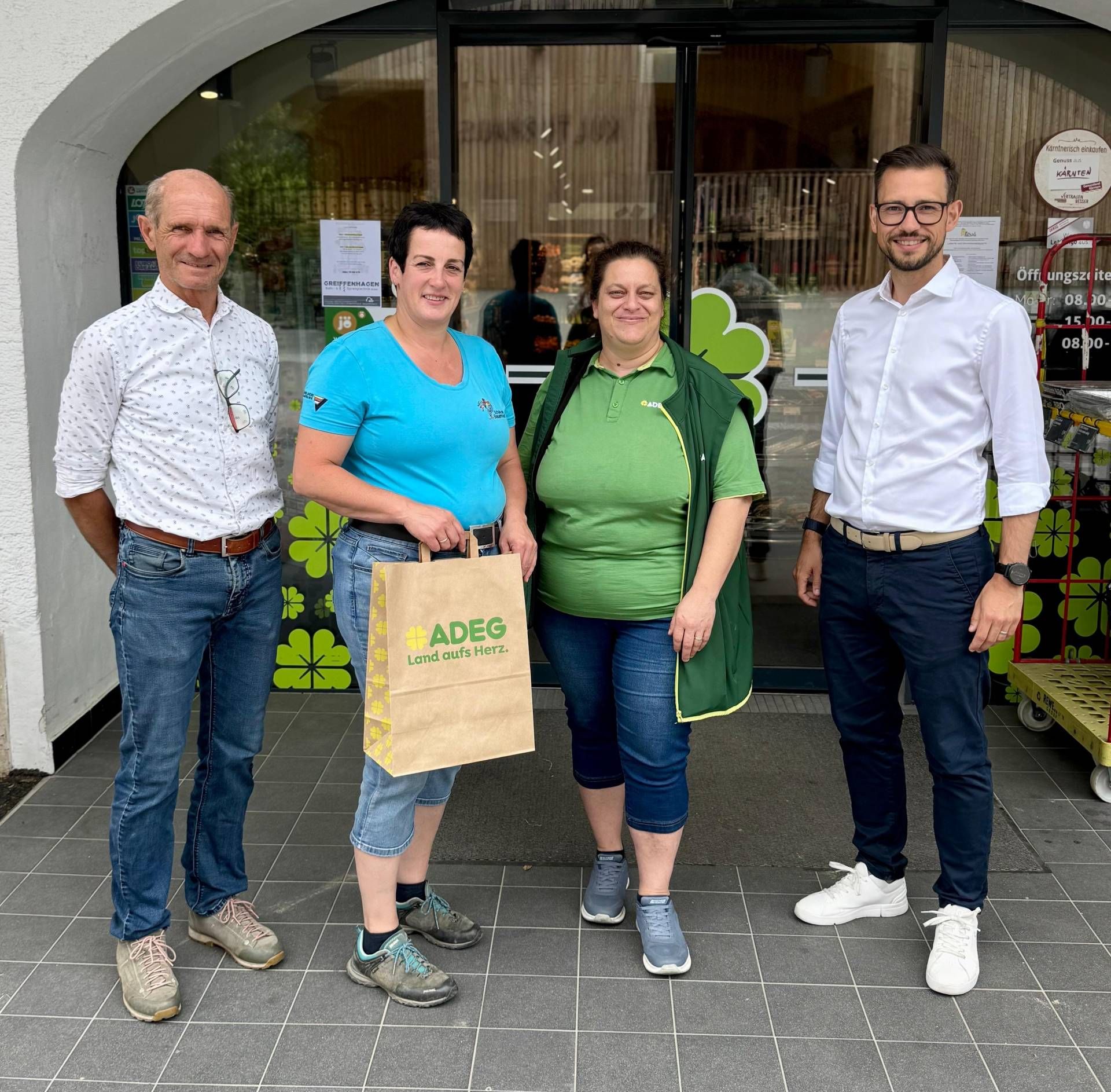 Betriebsbesuch bei ADEG Tscherne