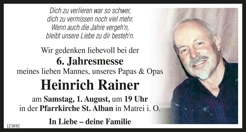 Heinrich Rainer