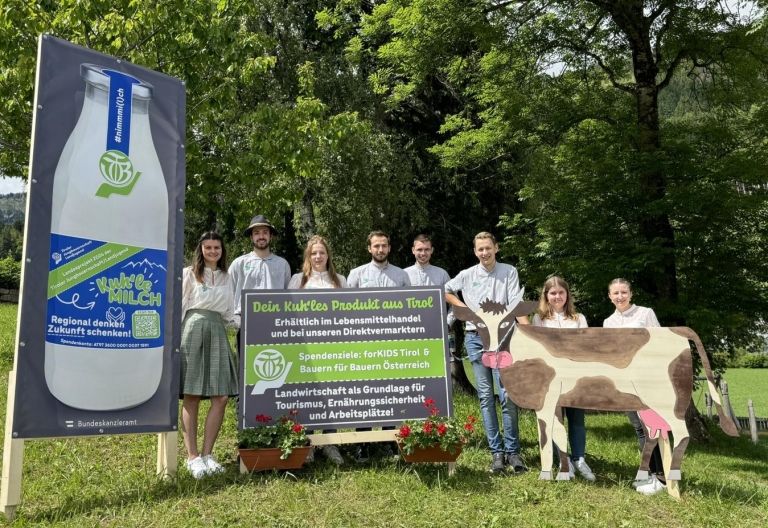 &bdquo;Kuhle Milch&ldquo; Jungbauernaktion l&auml;uft noch bis Ende Juli 