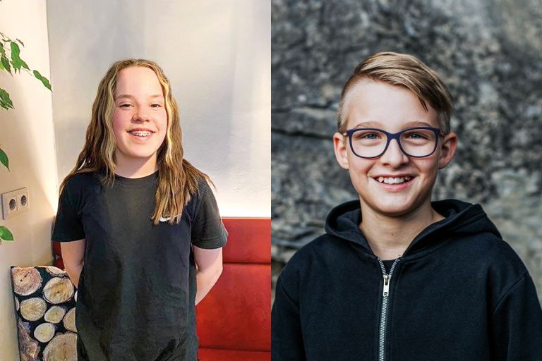 Lea Sandra Pichler (Penk) und Leon Noah Ampferthaler (Flattach)