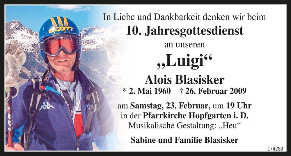 Alois Blasisker