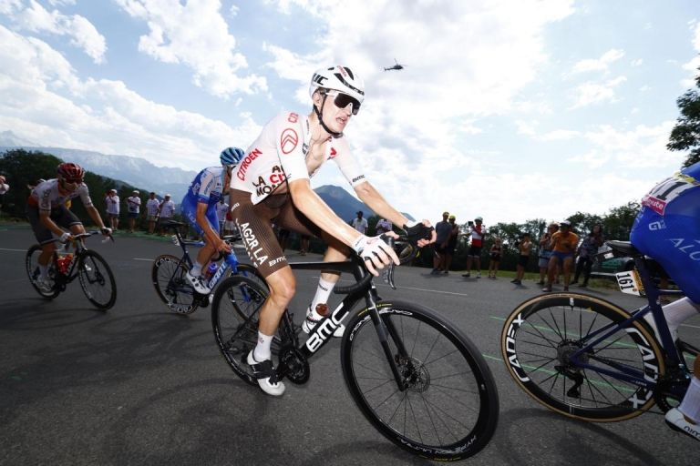 Tour de France: defektes Rad wirft Felix Gall aus Top Ten