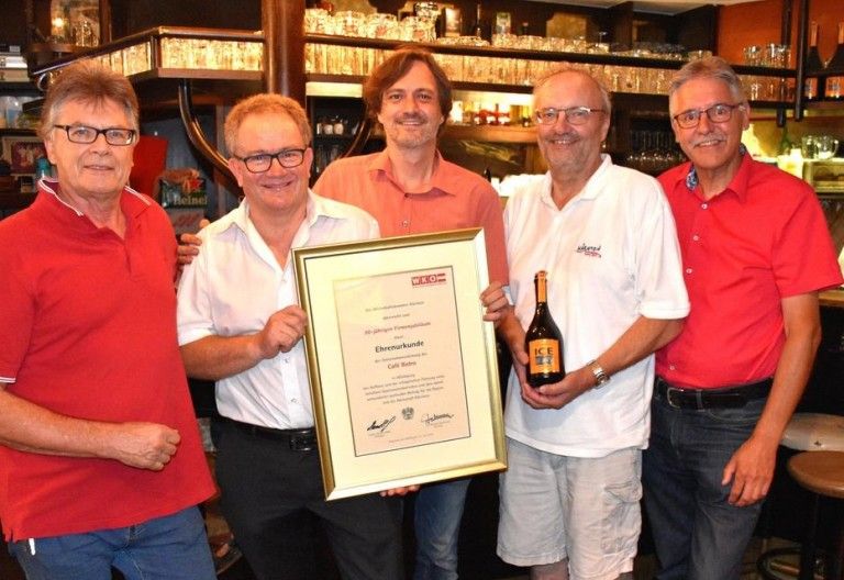 Ein Stelldichein im Bistro