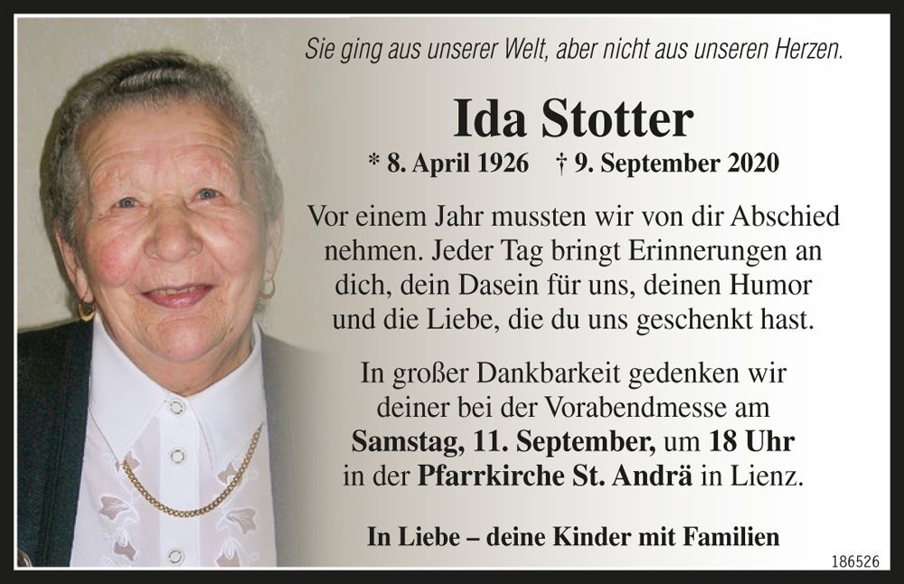 Ida Stotter