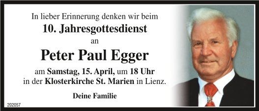 Peter Paul Egger