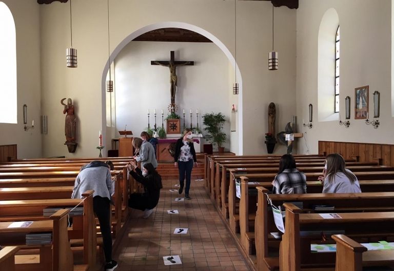 Interaktiver Gebetsraum bewegt Jugendliche