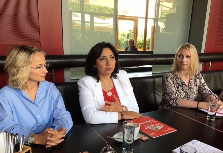 Rote Frauenpower im Wahlkampf