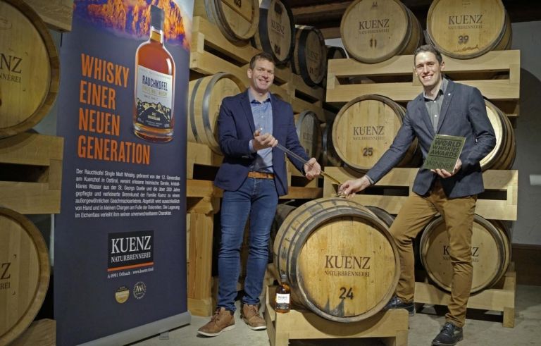 Gold: Rauchkofel Whisky begeistert internationale Jury