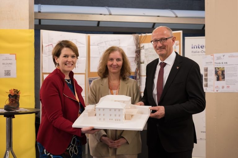 Baustart f&uuml;r Bildungshaus NEU in Lienz