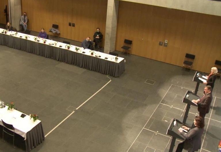 Vorbereitung f&uuml;r Corona-Tests laufen auf Hochtouren