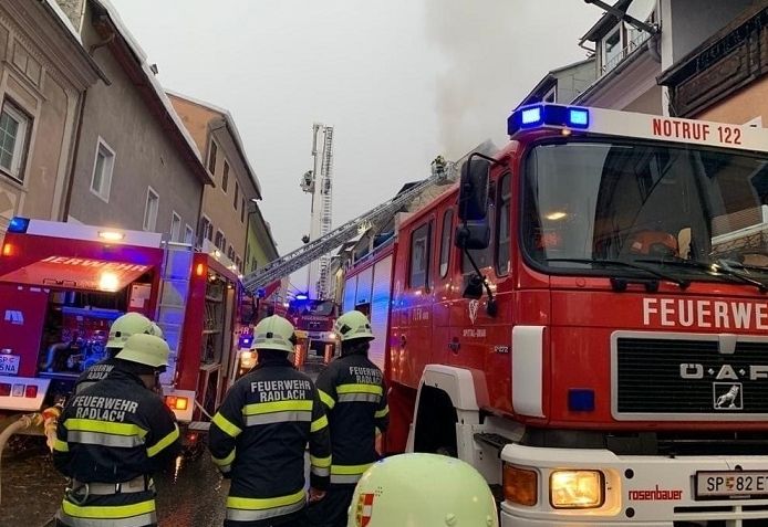 Brand in Greifenburg