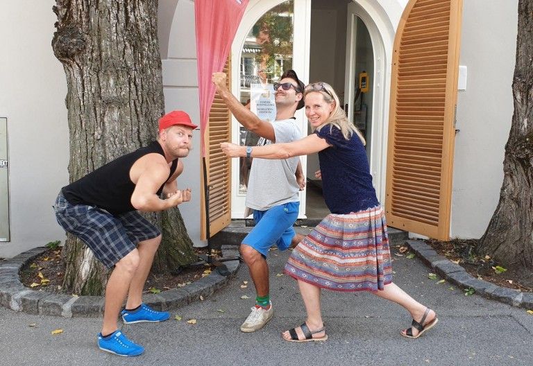 Tschechische Langl&auml;ufer im Sommer