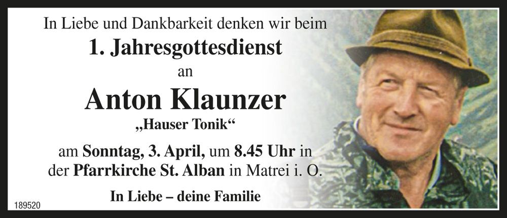 Anton Klaunzer