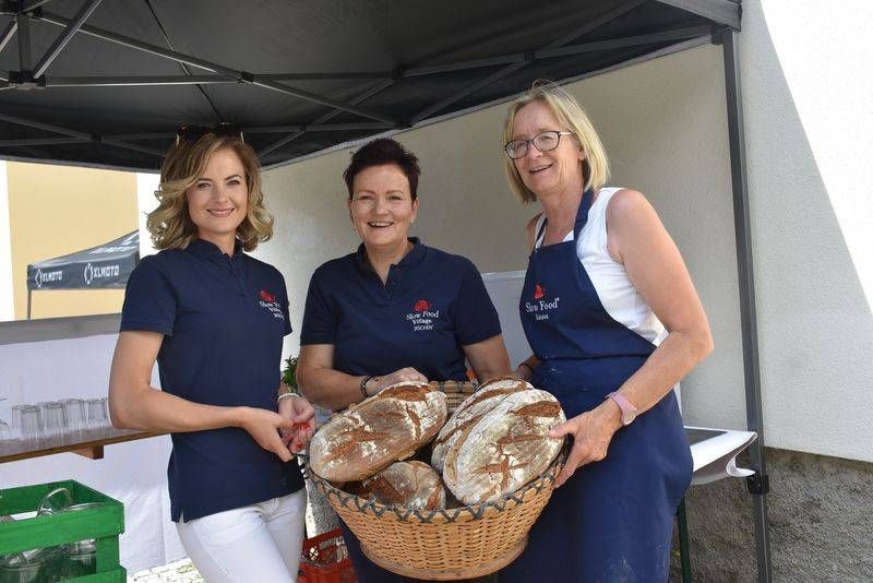 Irschen ist ein Slow Food Dorf. Nat&uuml;rlich ist die Slow Food Gemeinschaft auch beim Kr&auml;uterfest gut vertreten.