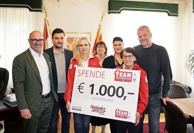 Gro&szlig;z&uuml;gige Spende f&uuml;r Spittaler in Not