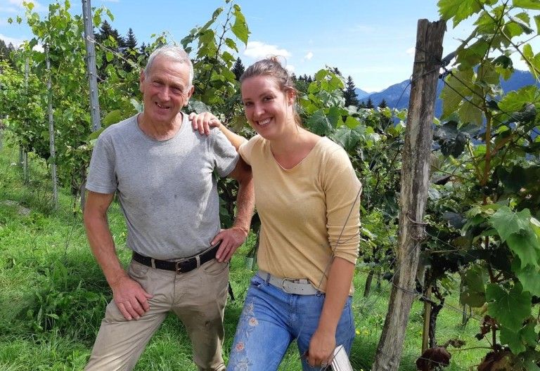 Hier w&auml;chst der &bdquo;Hupfa-Wein&ldquo;