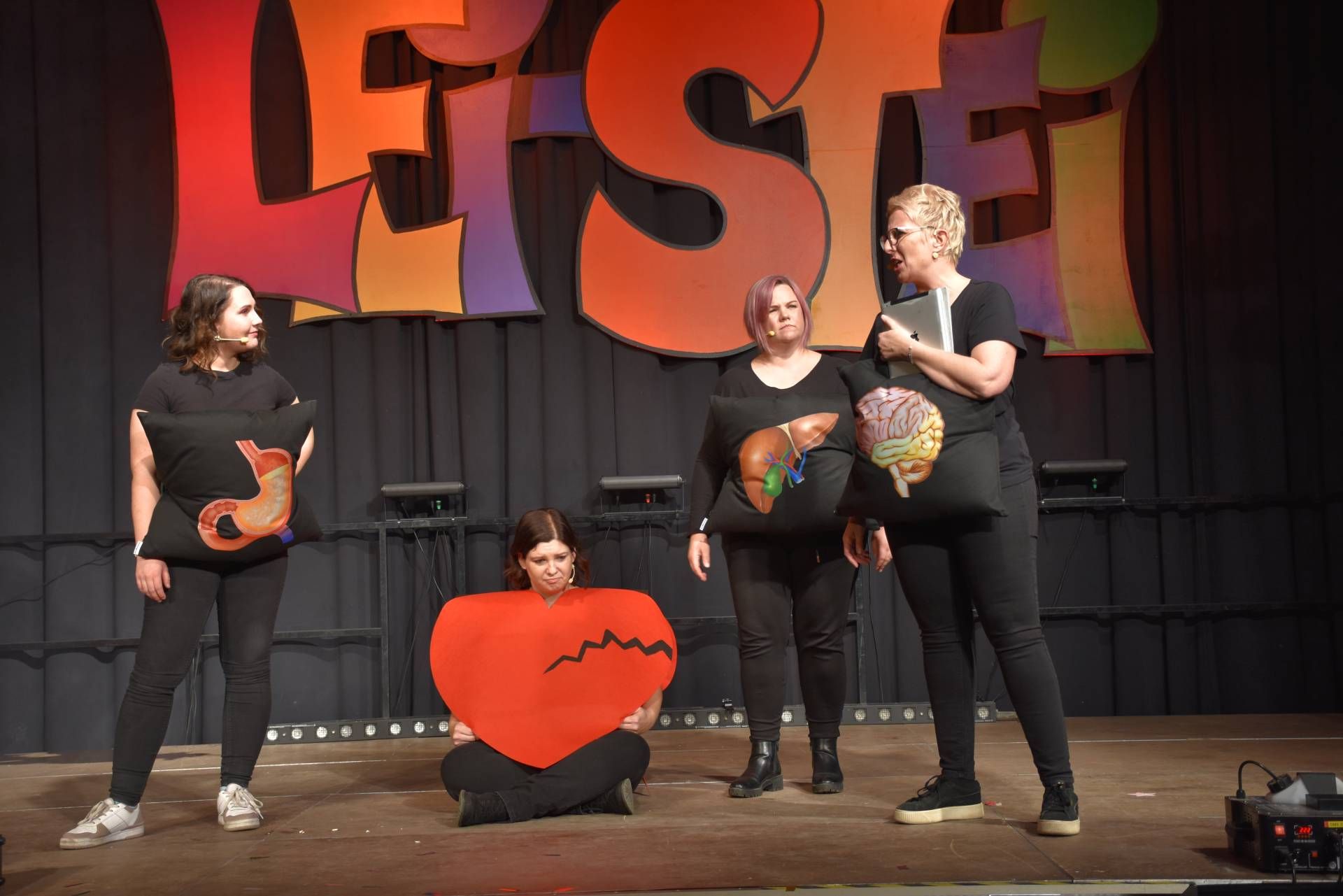 Organe am Limit: Pichler Ines, Lisa Linder, Ebenberger Karin, Kolbitsch Petra.