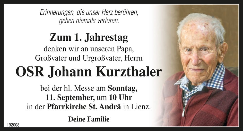 OSR Johann Kurzthaler