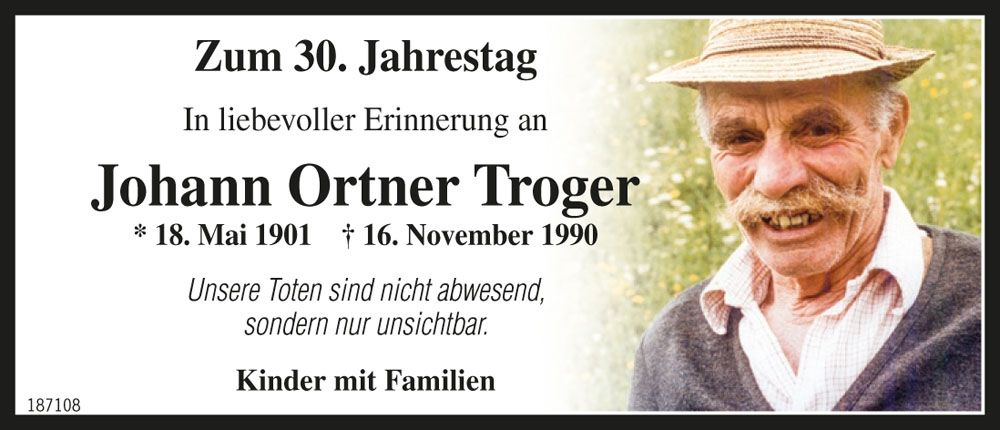 Johann Ortner Troger