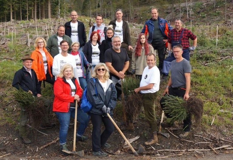 Aufforstung im Gitschtal 