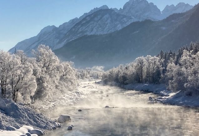 Der J&auml;nner war kalt und schneereich