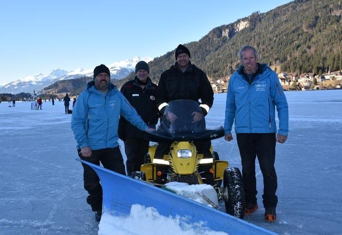 Eislaufen am Wei&szlig;ensee 
