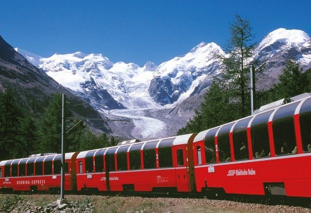 Christl Reisen &ndash; Reisetipp: Mit dem Bernina Express durch die Schweiz