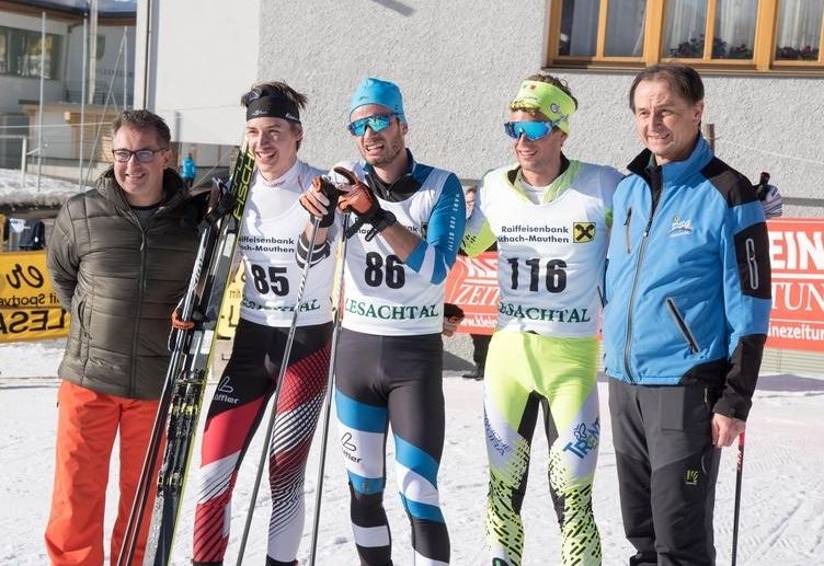 Kopf an Kopf beim Lesachtaler Silvesterlauf 
