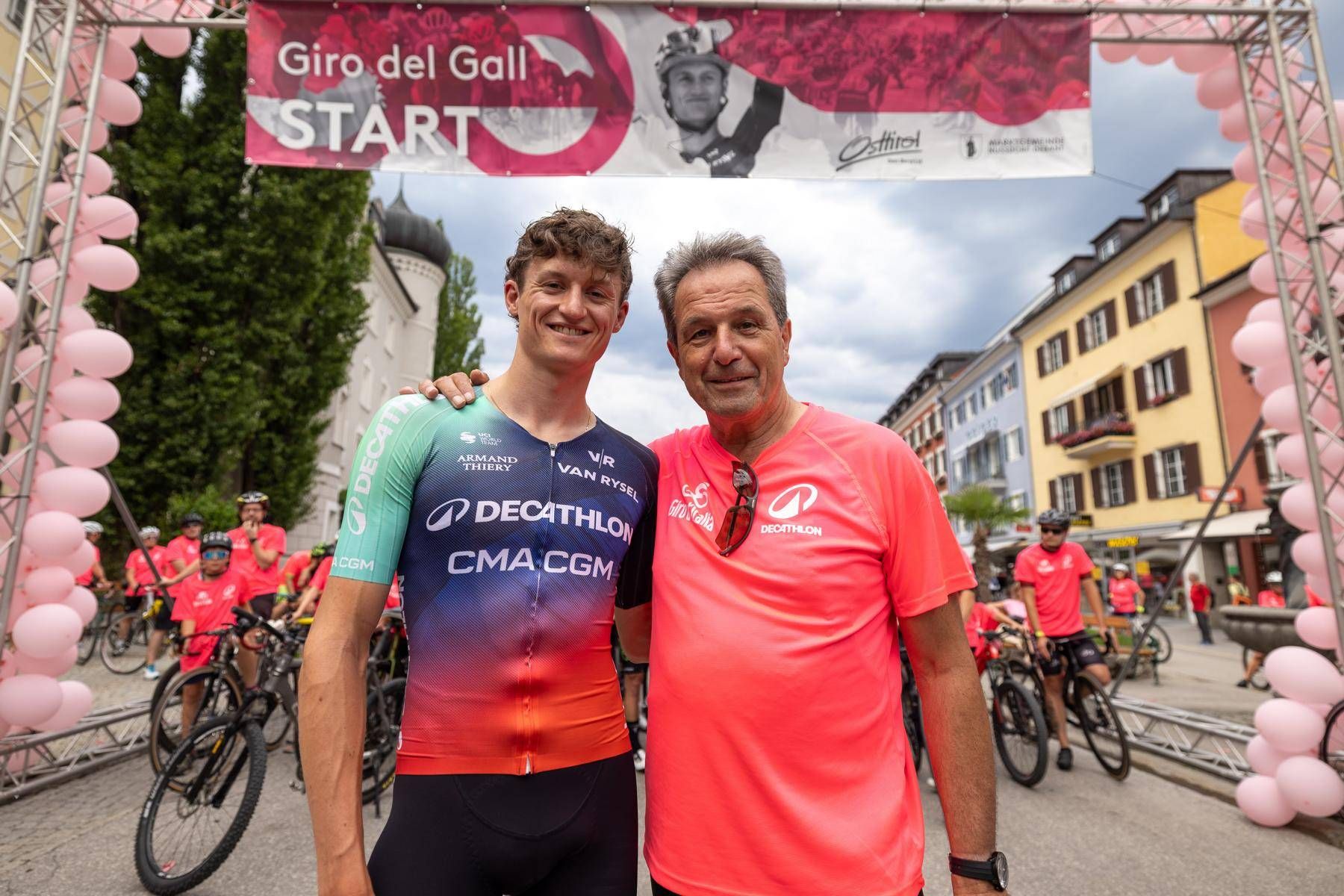 Felix Gall mit TVB-Obmann und Veranstalter Franz Theurl, Fotos: Expa Pictures