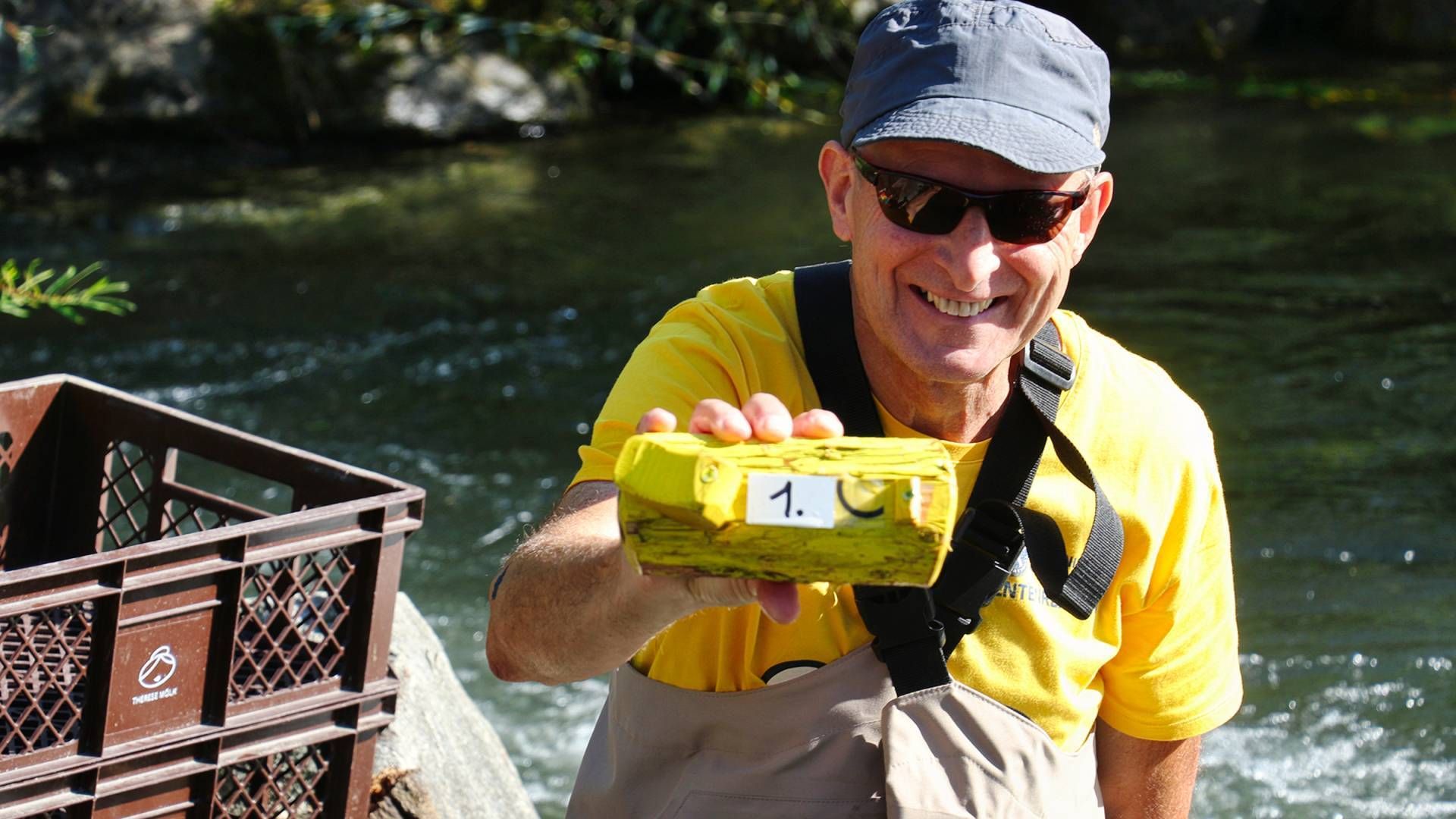 Werner Hohenwarter mit der Nr. 1