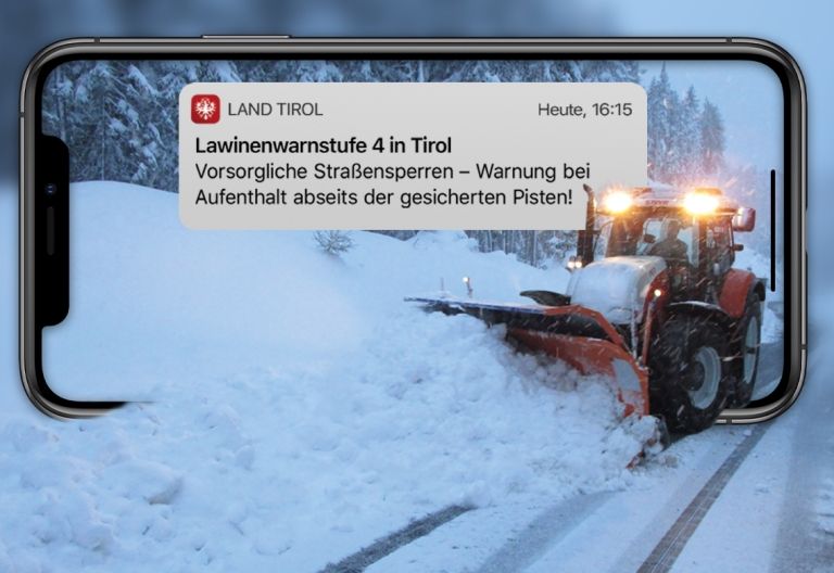 Land Tirol App ist gern genutzter Service