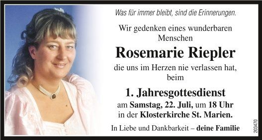 Rosemarie Riepler