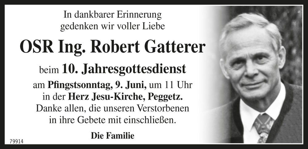 OSR Ing. Robert Gatterer