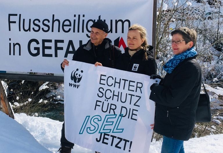 WWF und B&uuml;rgerinitiativen fordern &bdquo;echten&ldquo; Schutz der Isel
