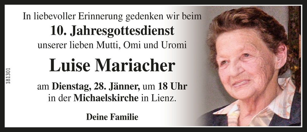 Luise Mariacher